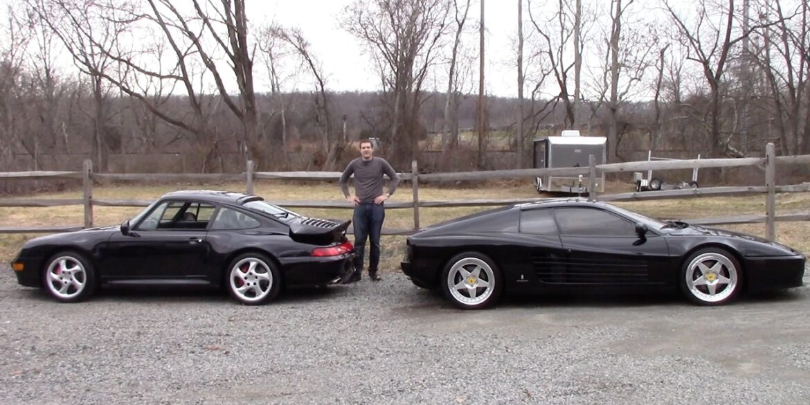 Ferrari 512TR vs Porsche 911 Turbo