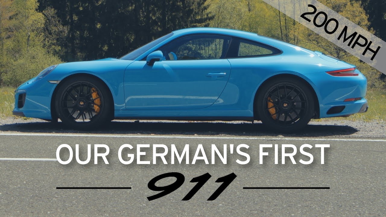 200mph in a Porsche 911 GTS