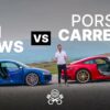 Porsche 911 Carrera S (992) vs Audi R8 RWS