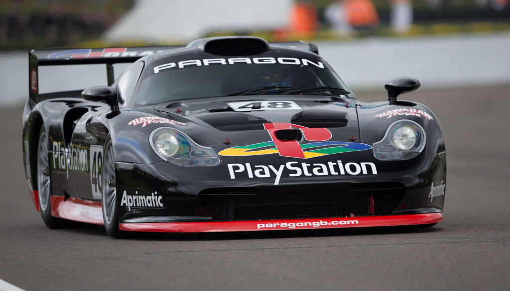 1998 Porsche 911 GT1 EVO 'Playstation' Twin-Turbo Boxer-6 SOUNDS