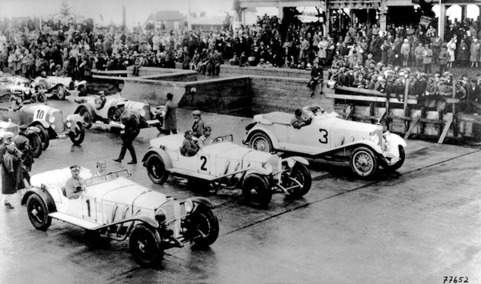 1927 June 19, start of German GP at Nürburg-ring