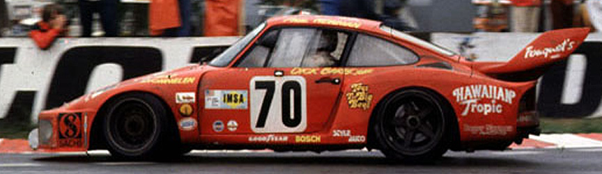 1979 2nd: 935 (Turbo 3.0) #70 owner Dick Barbour shares driving with Rolf Stommelen and actor/driver Paul Newman