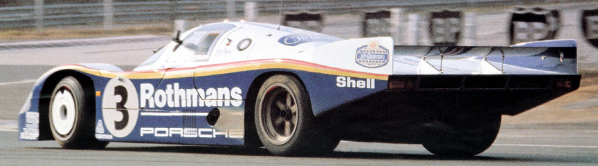 1983 winner: 956-003 (Turbo 2.6) #3 Vern Schuppan/Al Holbert/Hurley Haywood
