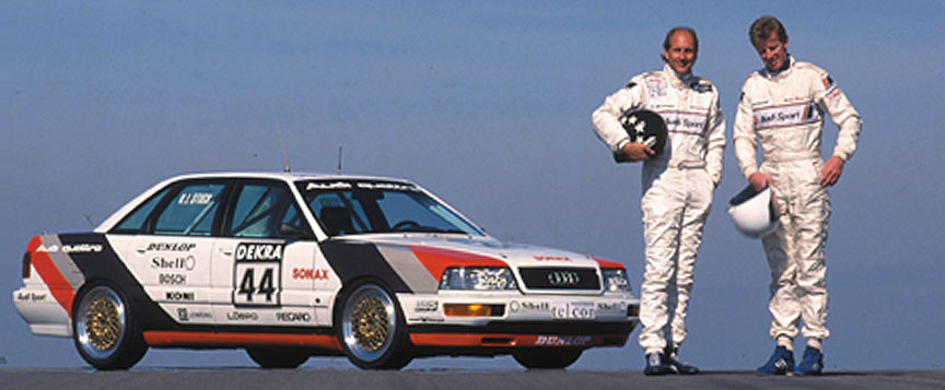 1990 DTM winning Audi V8 Quattro #44