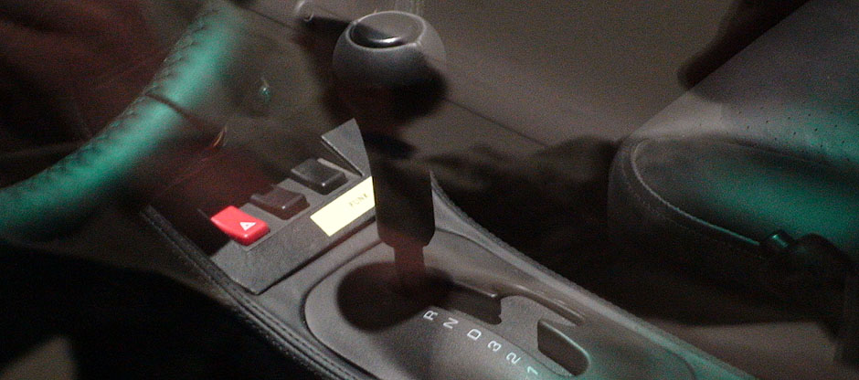 Tiptronic gearbox in a police 911