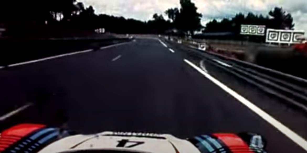 Qualifying Le Mans 1977 - on-board Porsche 936/77 Spyder