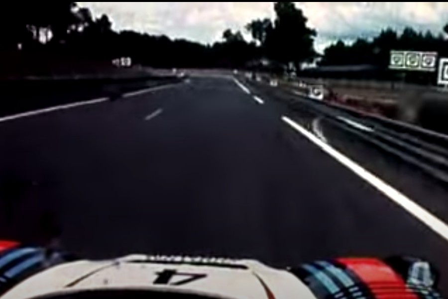 Qualifying Le Mans 1977 - on-board Porsche 936/77 Spyder