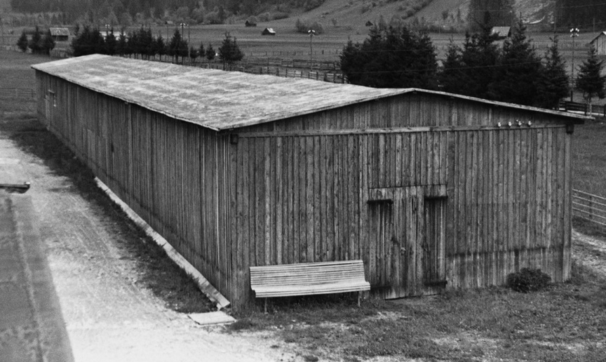 The workshop and the auto body shop were housed here. Around 300 people worked for Porsche in Gmünd