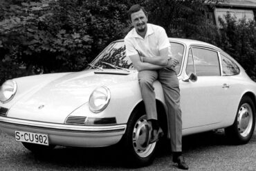 F.A. Porsche with his iconic design work
