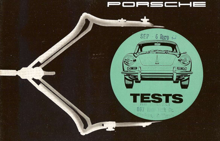 1962 Porsche 356B Sales Brochure