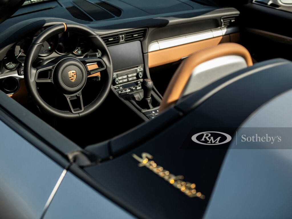 Final Porsche Type 991 911 Speedster