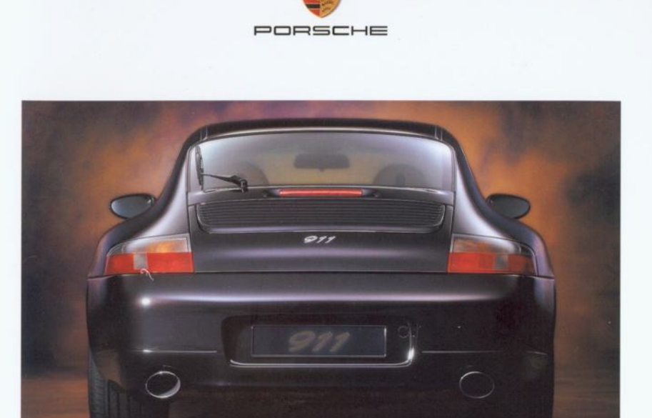 Porsche 911 996 Sales Brochures