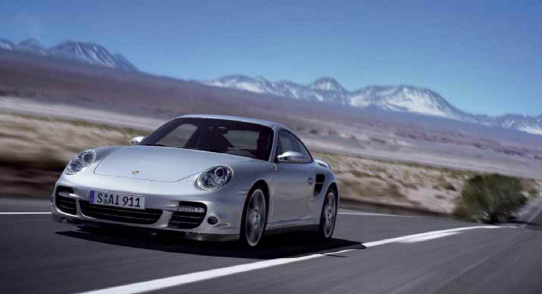 Porsche 997 Sales Brochures