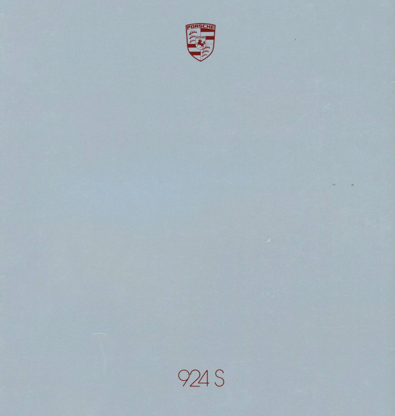 1987 924S brochure