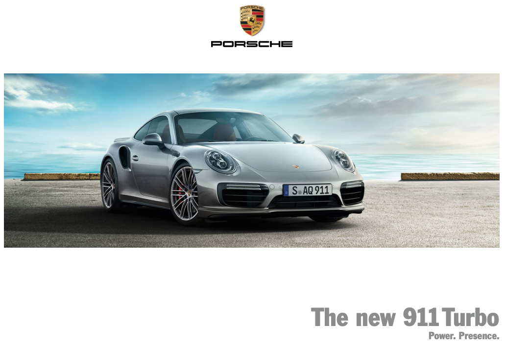 2016 Porsche 911 Turbo PDF (991.1)