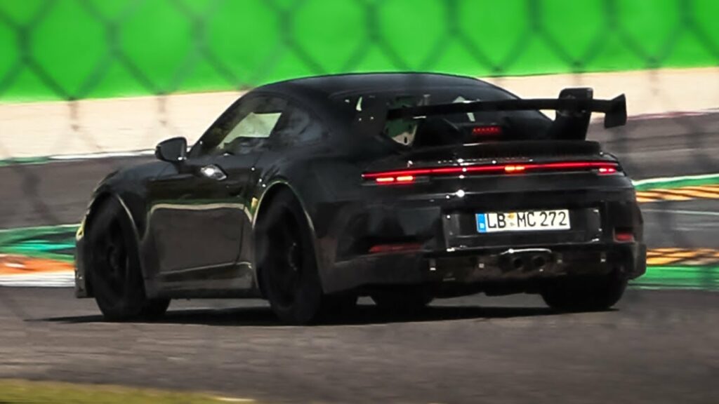 992 911 GT3 test mule