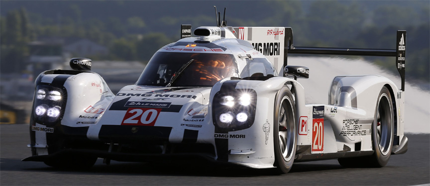 2014 June 12 qualification Le mans porsche