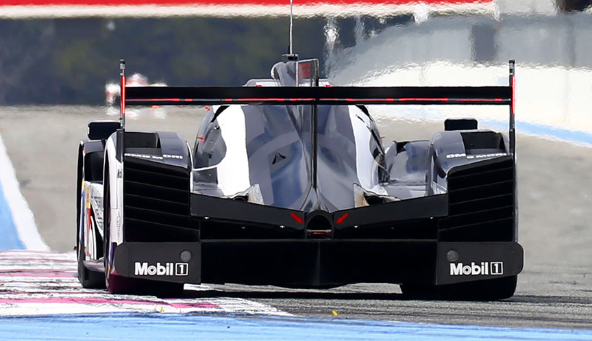 2016 Porsche 919 hybrid rear view