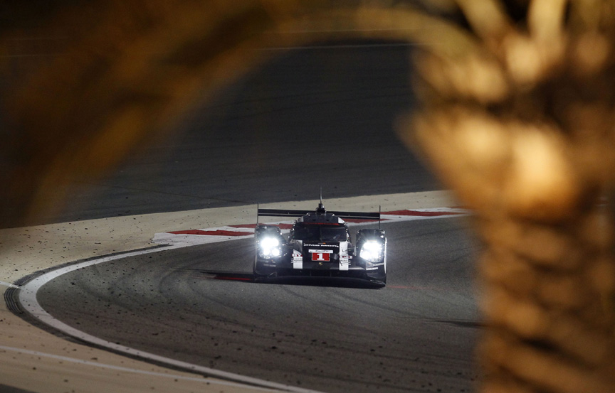 2016 November 19, Bahrain: the best Porsche (919 #1 of Bernhard/Hartley/Webber, 201 laps) finished on the same lap after two Audis