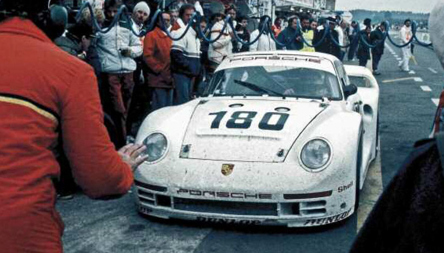 1986 Le Mans 7th place Porsche 961