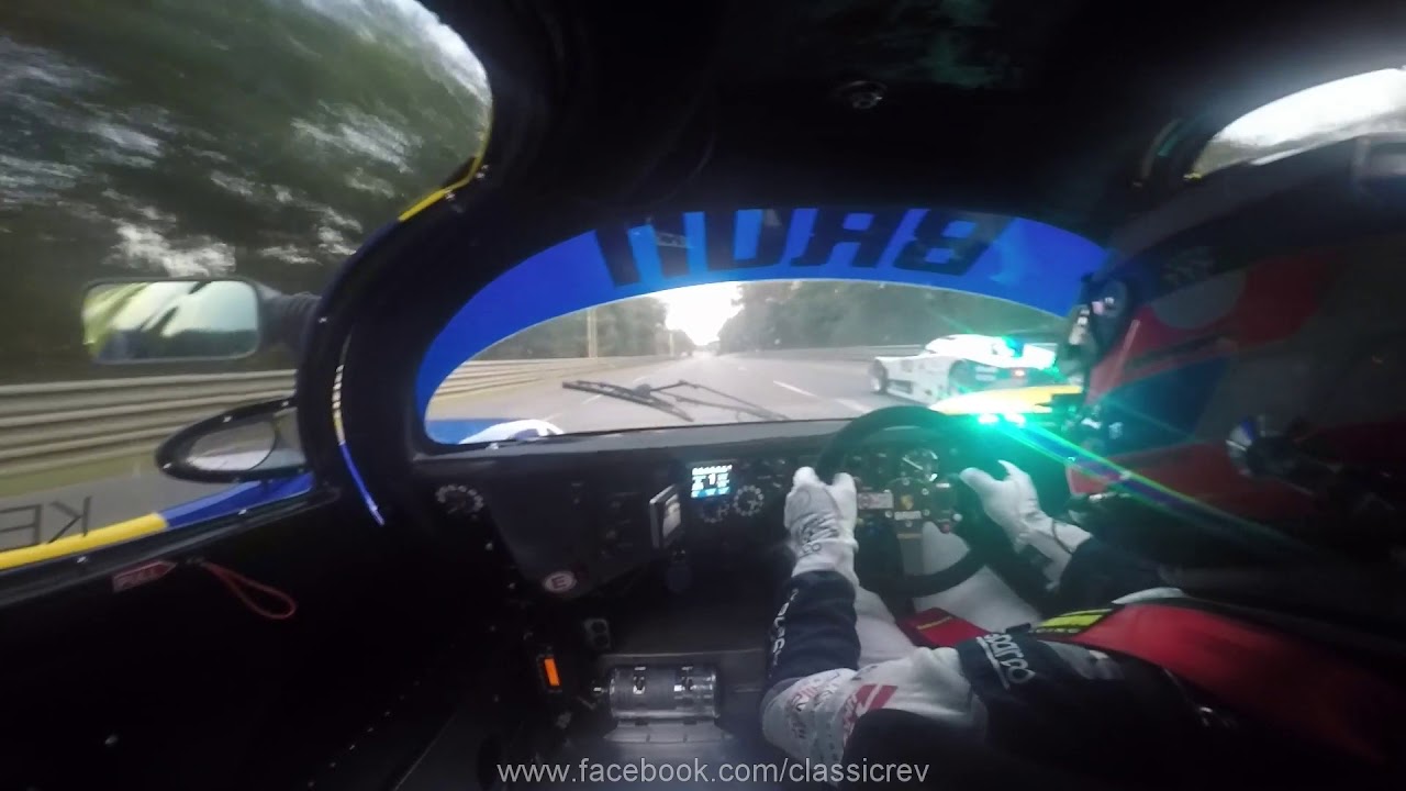 2018 Le Mans Classic - Porsche 962C In-Car
