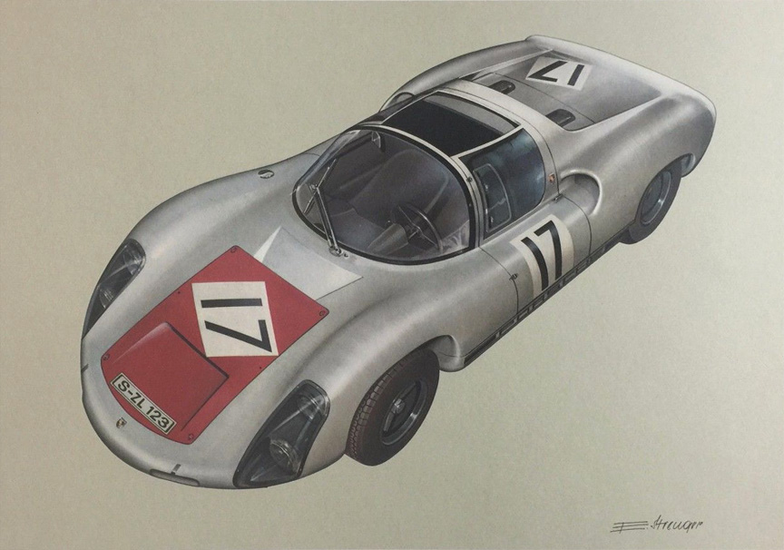 Poster: 1967 Nürburgring 1000 km winner 910-007