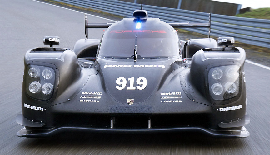 Internal Porsche code for the 919 hybrid is 9R9