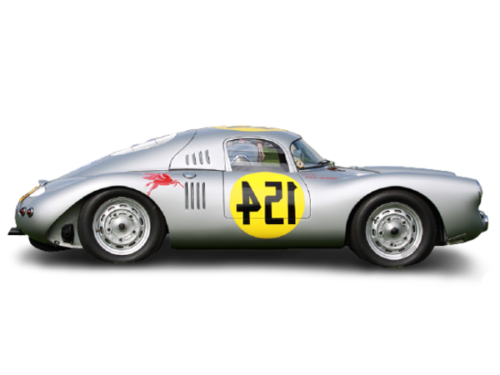 Porsche 550 Prototype Coupé Profile - Large