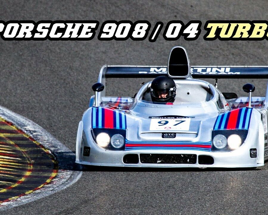 Porsche 908/04 Turbo - fly-by's and flames