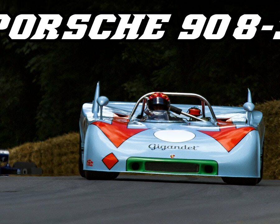 Porsche 908/3 Gulf - Fly-bys, downshifts and revving