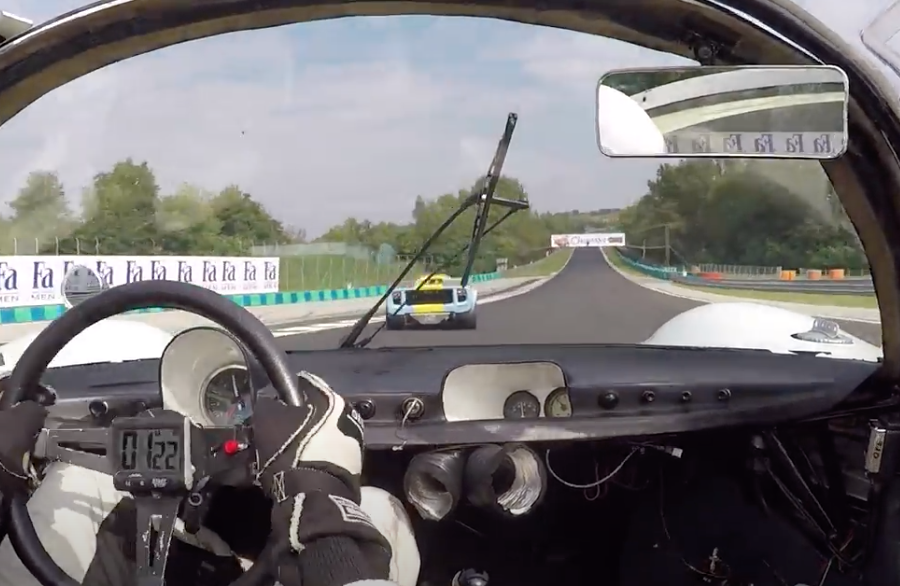 Porsche 910 on board at the Hungaroring (Awesome Sound)