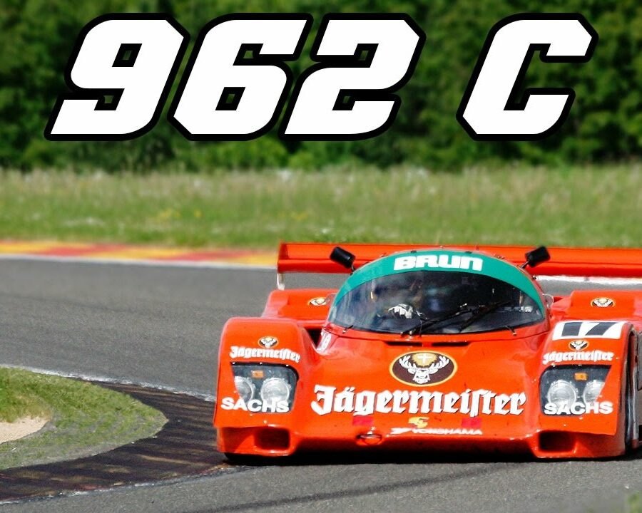 Porsche 962c Group C at Spa and Zandvoort