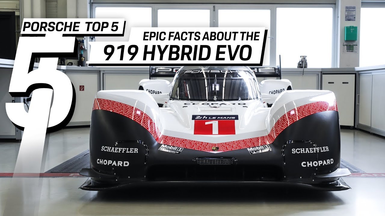 Porsche Top 5 Series: The 919 Hybrid Evo