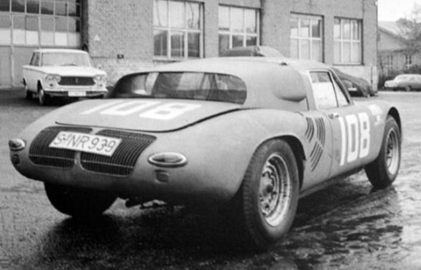 1962 Targa Florio 3rd place 718 GTR