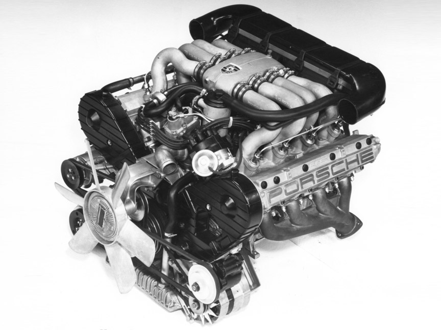 Porsche 928 4.5-litre V8 engine