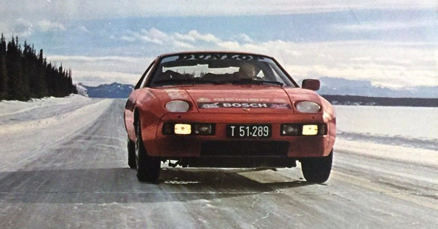 1978 Porsche 928 New York - Moscow - Paris endurance test