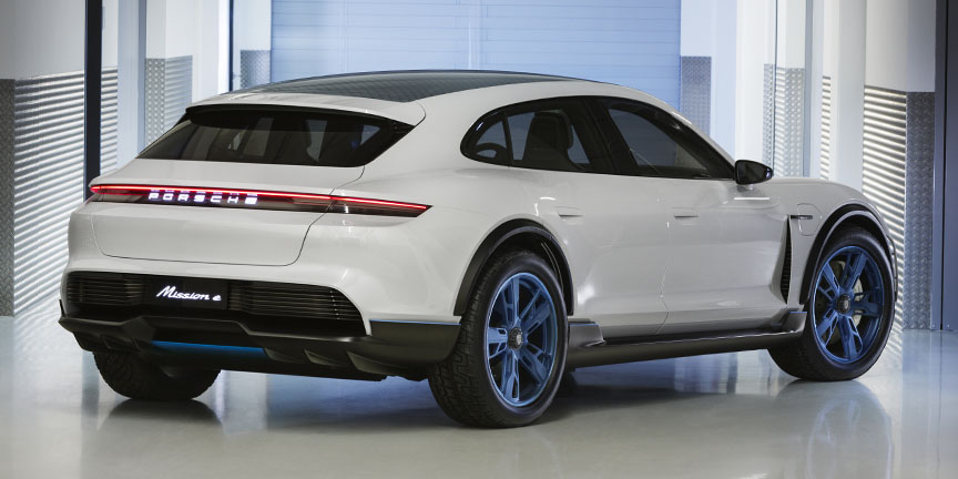 Porsche Mission E Cross Turismo concept