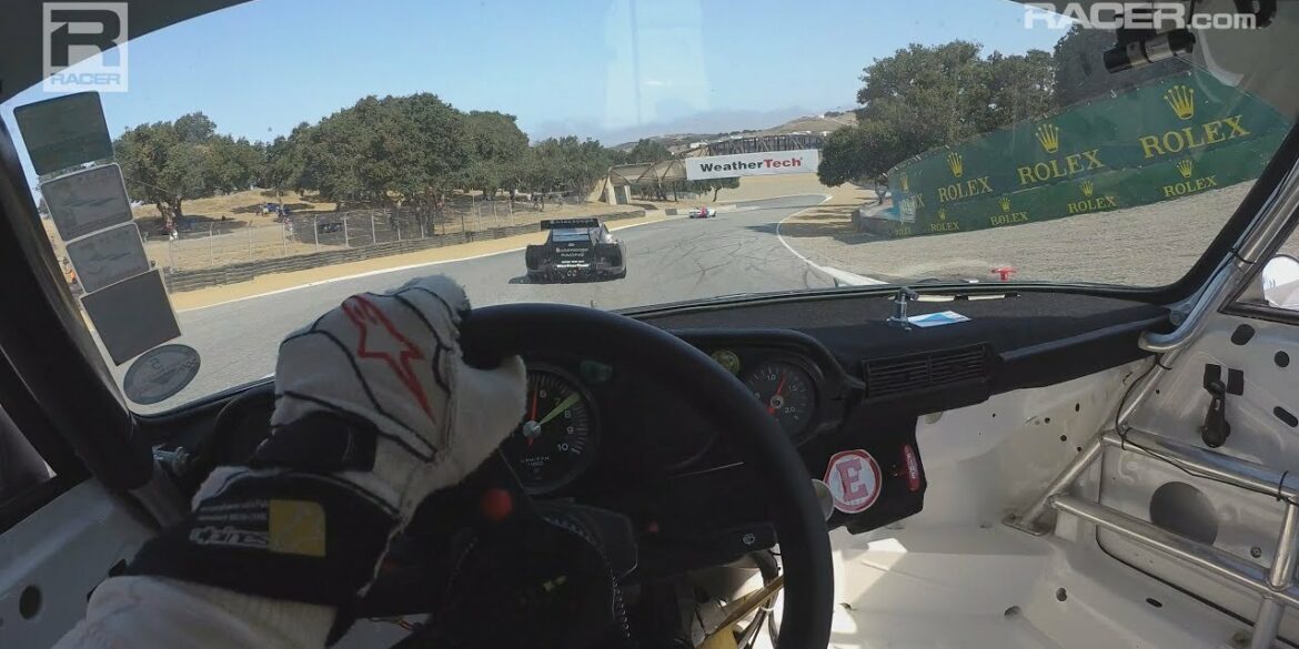 Monterey 1977 Porsche 934 Visor Cam with Gunnar Jeannette