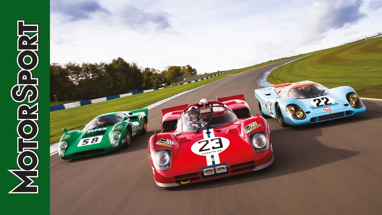 Porsche 917 vs Ferrari 512S vs Lola T70