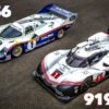 Porsche 919 EVO vs 956 - EXPLAINED Performance + OnBoard Full Lap