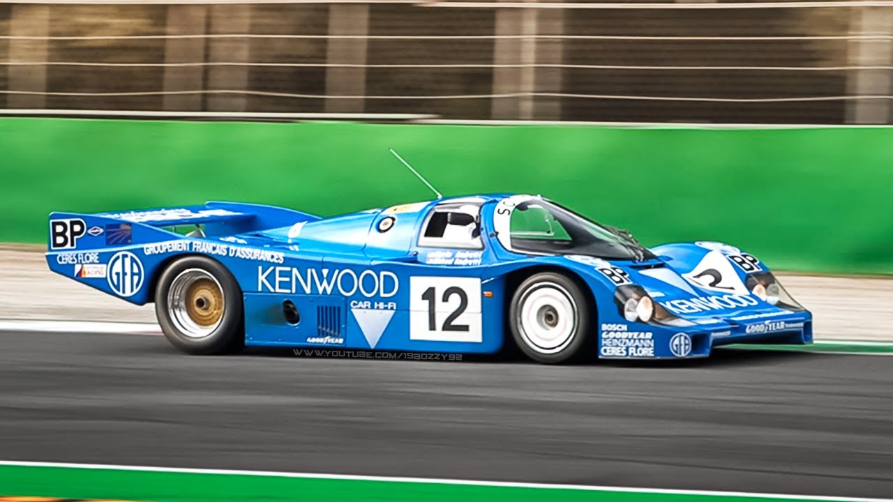 Porsche 956 In action at Monza Circuit!