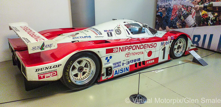 This LMP1 Toyota 94C-V finished second in the 1994 Le Mans 24 Hours in the hands of Eddie Irvine, Mauro Martini and Jeff Krosnoff