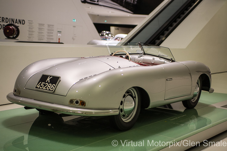 The original Gmund Roadster, Porsche’s 356 No. 1