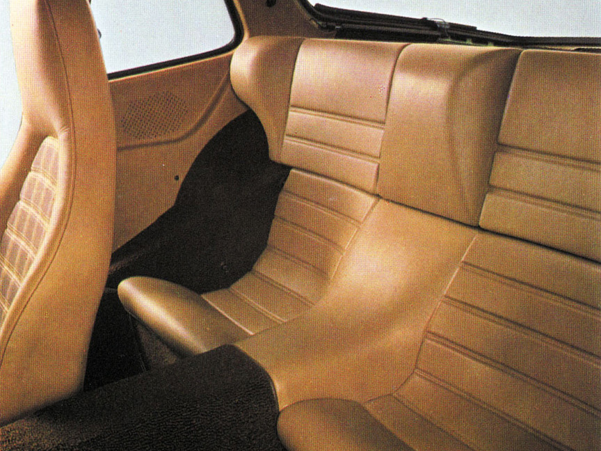 The 924 Rear Seats