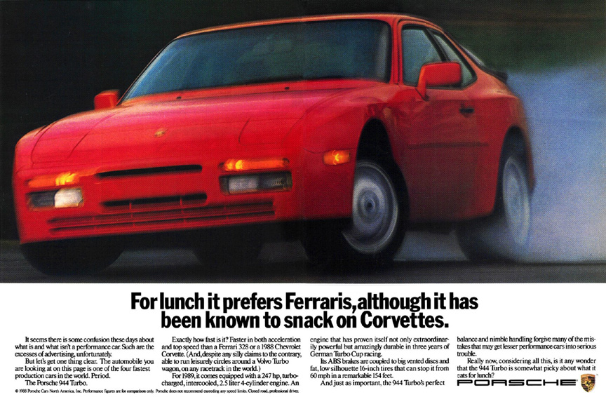 Advertising 944 Turbo