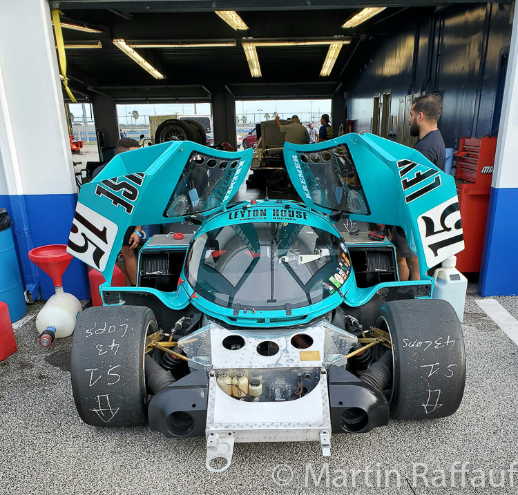 The ex-Kremer Leyton House Porsche #962-114