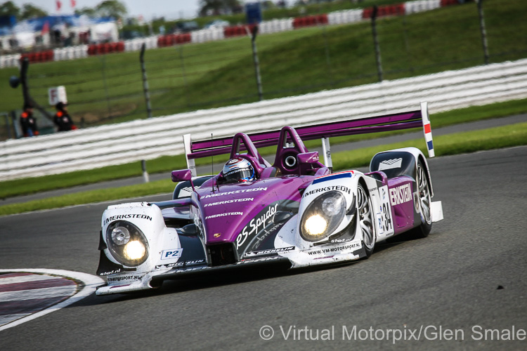 #34 Porsche RS Spyder was driven by Peter Van Merksteijn and Jos Verstappen