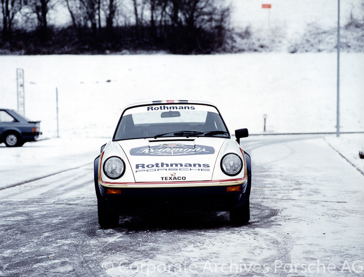 911 SC/RS 3.0 at Weissach early 1984