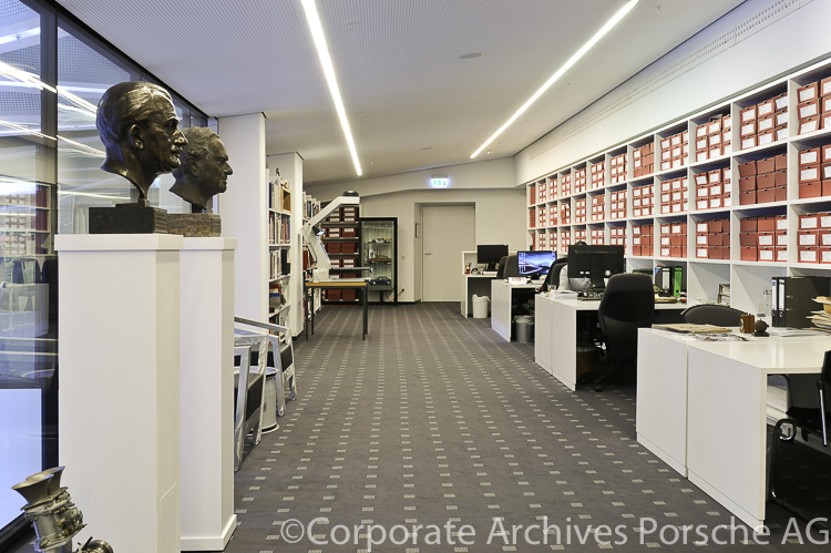 The library part of the Archive today features dedicated desks with computers