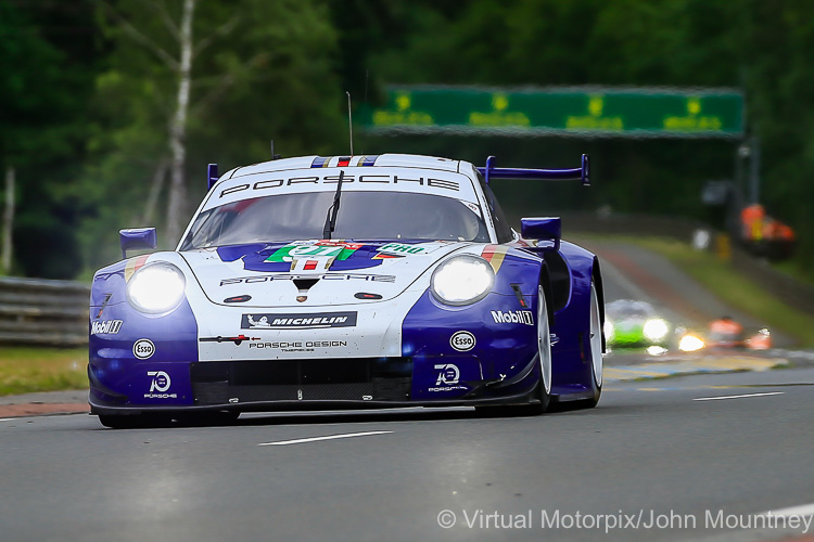 #91 Porsche GT Team Porsche 911 RSR driven by Richard Lietz, Gianmaria Bruni, Fred Makowiecki